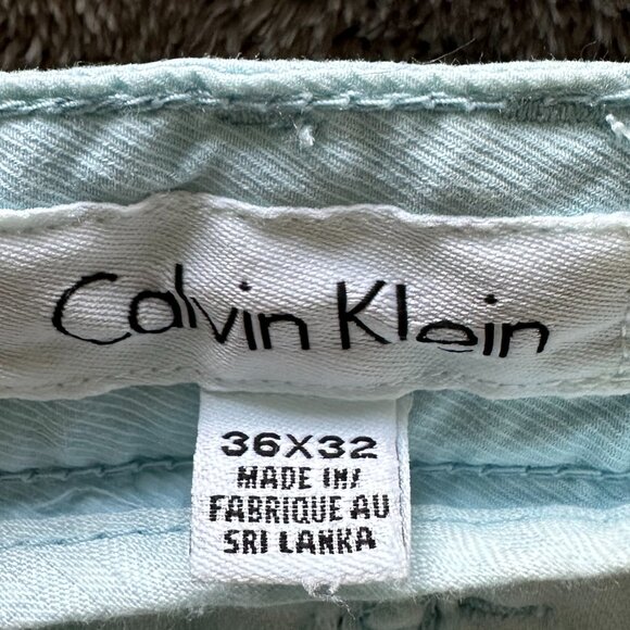 Calvin Klein Powder Blue Jeans - Picture 5 of 6